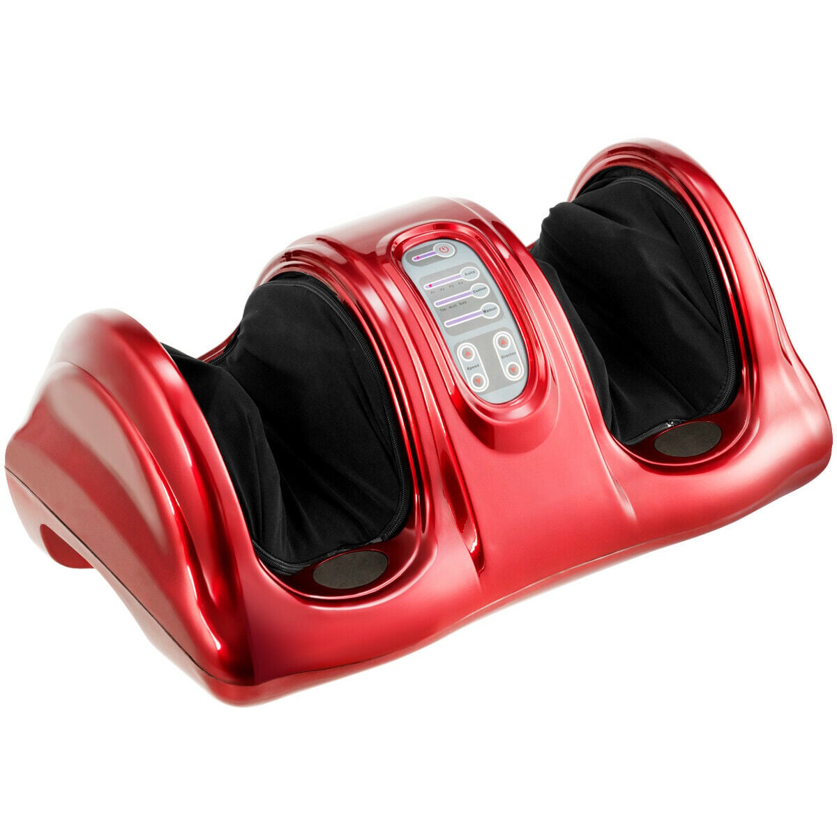 Therapeutic Shiatsu Foot Massager with High Intensity Rollers-Wine-Foot Massager-DECOROLALA