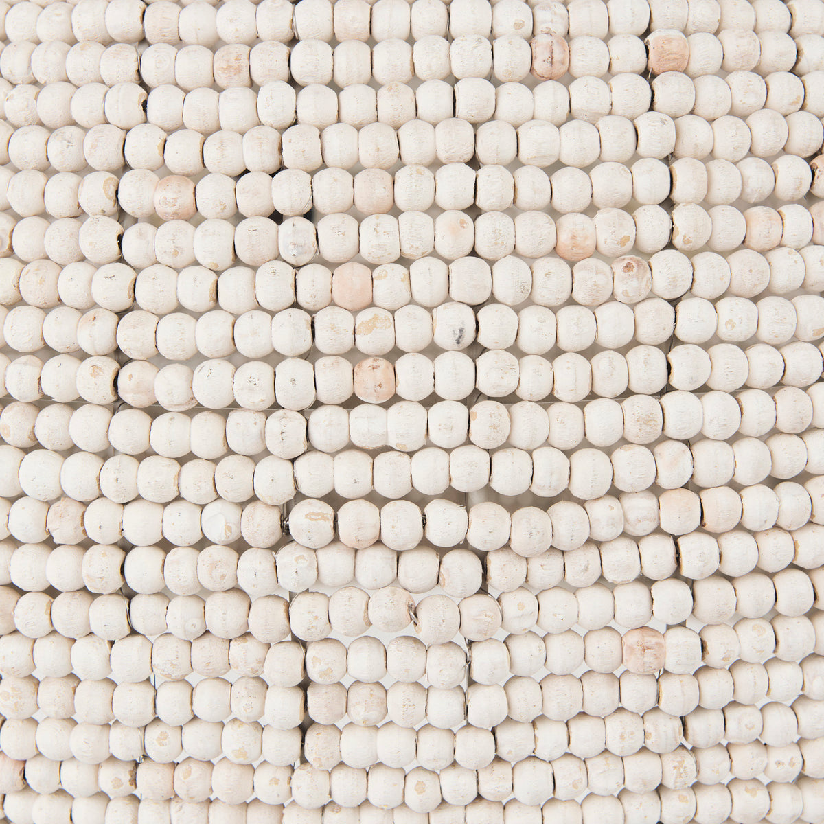 Theta 30.0 L x 30.0 W x 15.0 H White-Washed Beaded Chandelier-Chandeliers-DECOROLALA