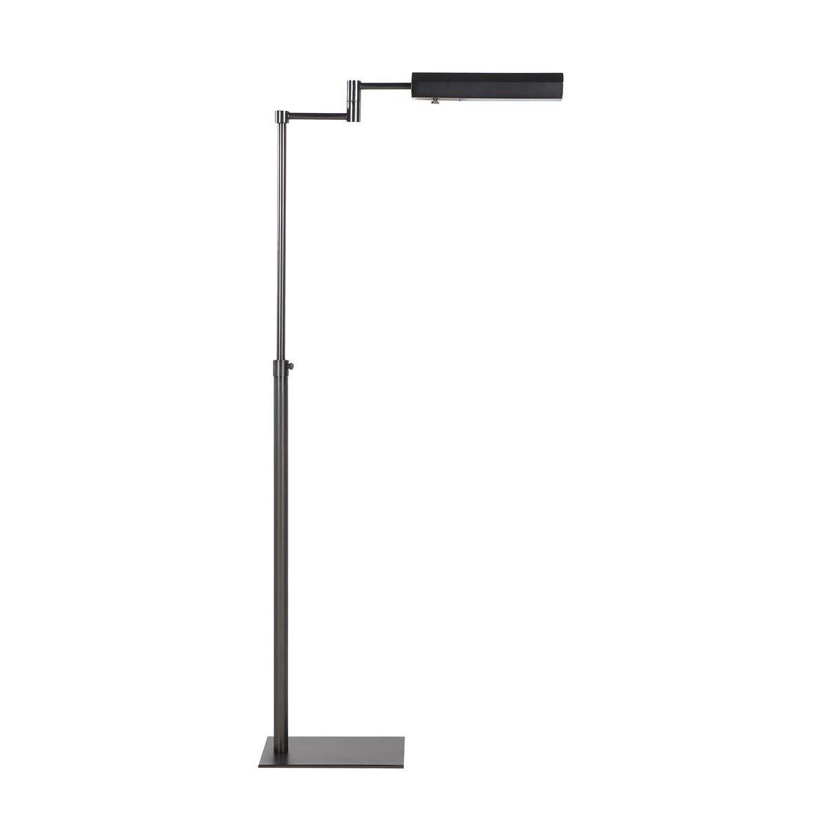 Thiva 45.25-60" ADJ Height Floor Lamp, Bronze-Floor Lamp-DECOROLALA