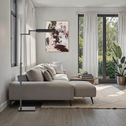 Thiva 45.25-60" ADJ Height Floor Lamp, Bronze-Floor Lamp-DECOROLALA