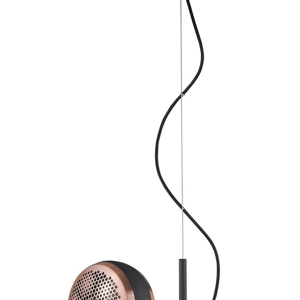 Tholos 4-Light Matte Black Pendant-Pendants-Hanging Lights-DECOROLALA