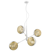 Tholos 4-Light White Pendant-Pendants-Hanging Lights-DECOROLALA