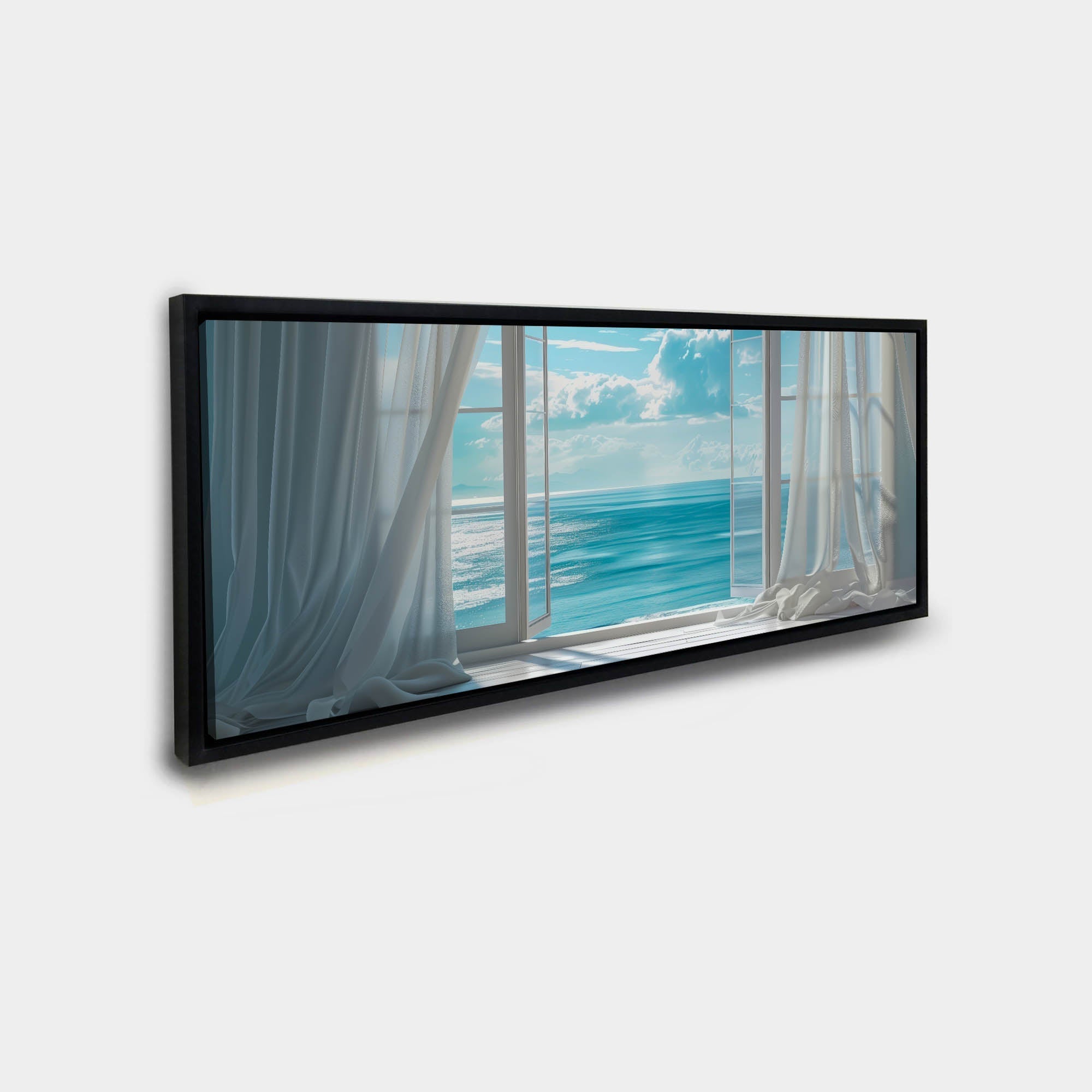 Through the Window 72x24 Canvas-Print-DECOROLALA