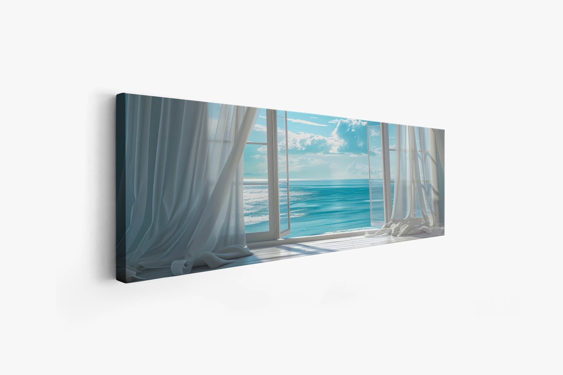 Through the Window 72x24 Canvas-Print-DECOROLALA