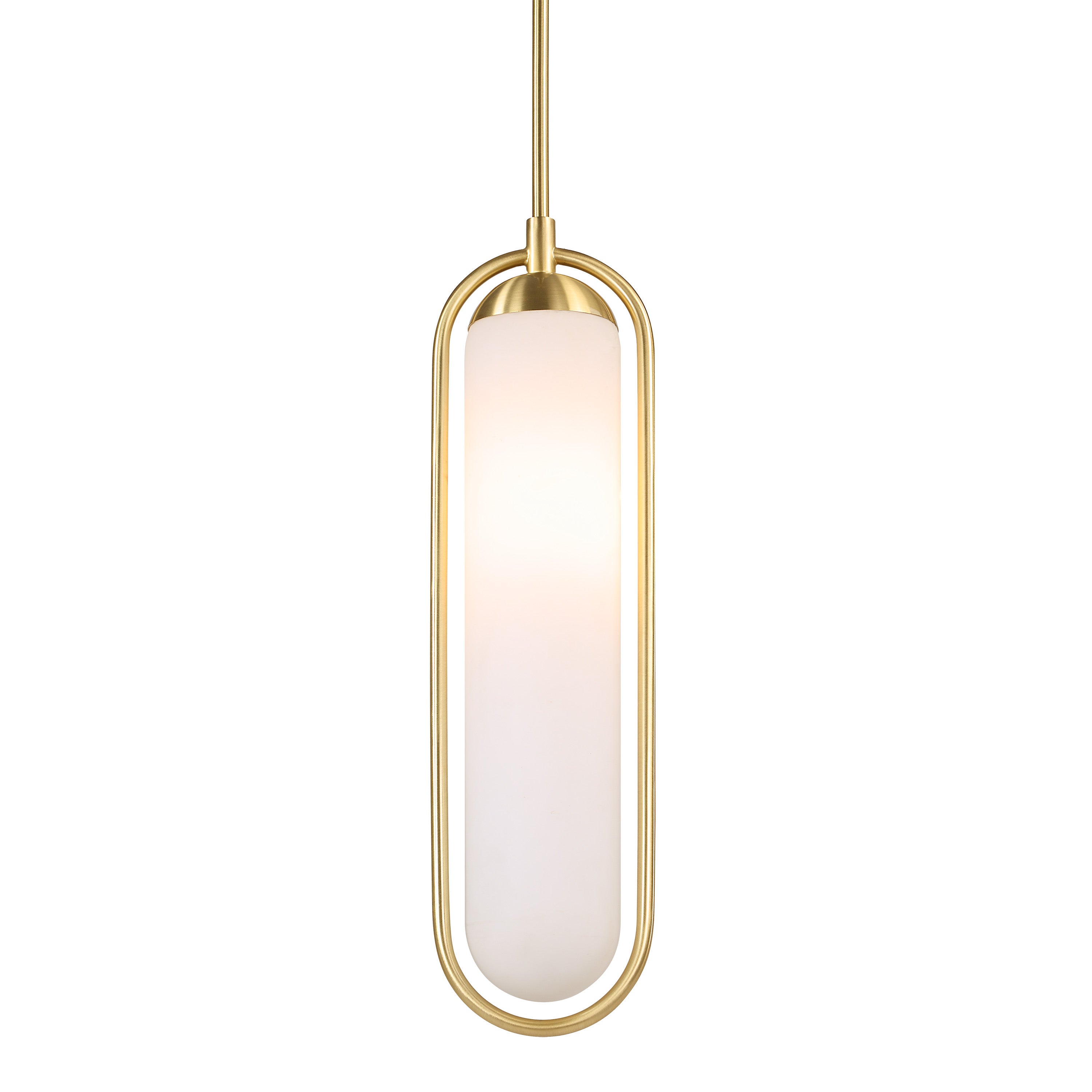 Thurles 83.5" Height Ceiling Fixture, Milk White-Ceiling Fixture-DECOROLALA