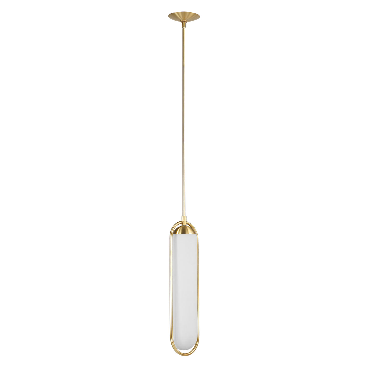 Thurles 83.5" Height Ceiling Fixture, Milk White-Ceiling Light Fixtures-DECOROLALA