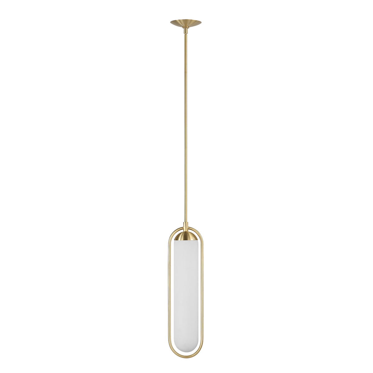 Thurles 83.5" Height Ceiling Fixture, Milk White-Ceiling Light Fixtures-DECOROLALA