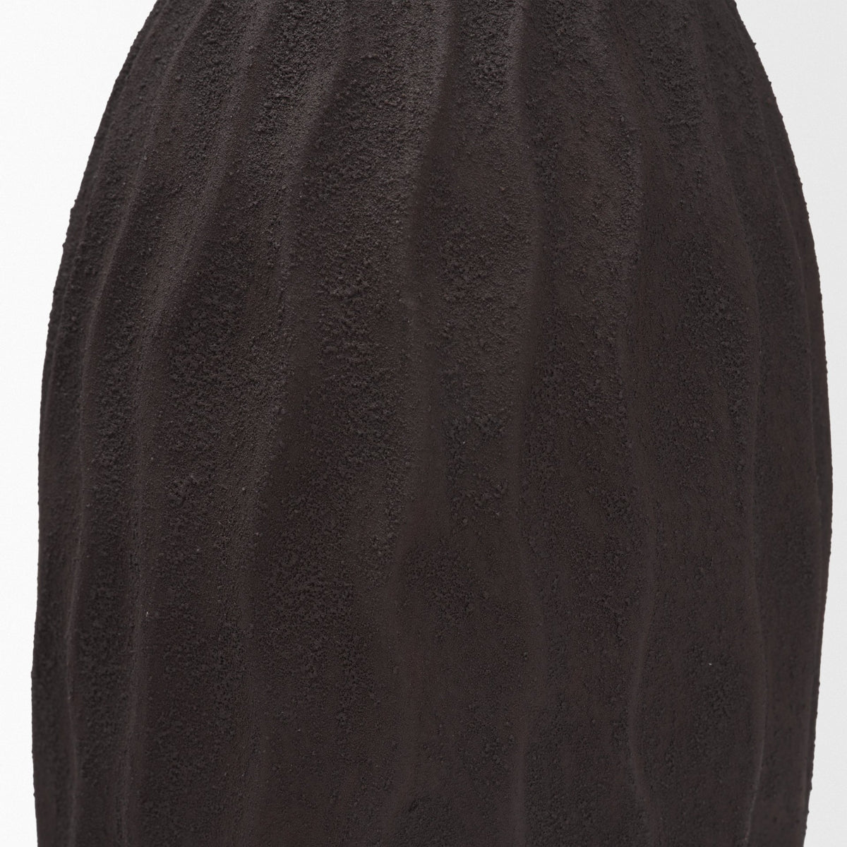 Tidal Tall Ceramic Rippled Decorative Vase-Vase-DECOROLALA