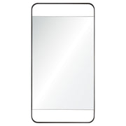 Tiffey 38.2" Tall Rectangle Wall Mirror, Grey-Mirrors-DECOROLALA