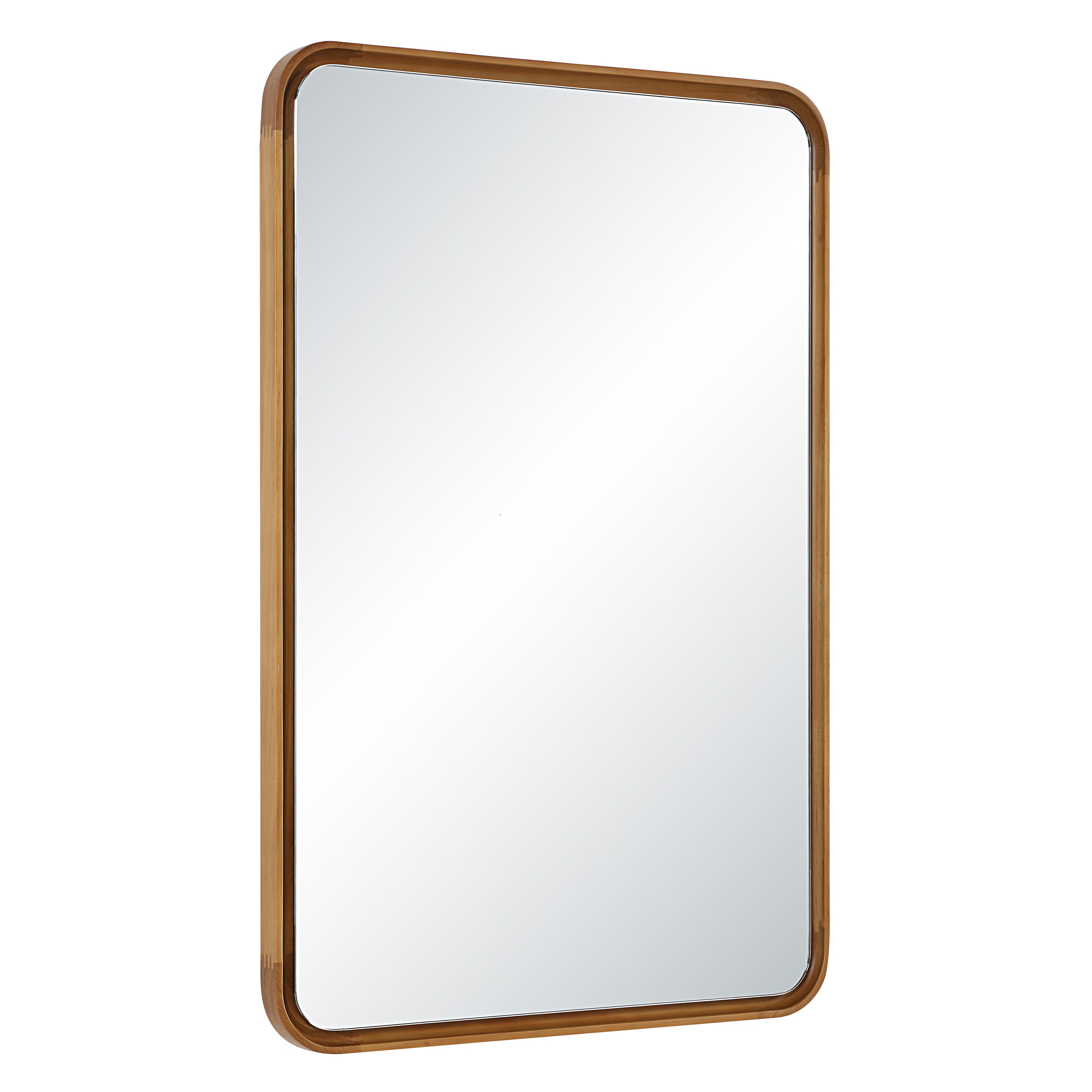 Tillie 36" H x 24" W Wall Mirror, Beige-Mirror-DECOROLALA