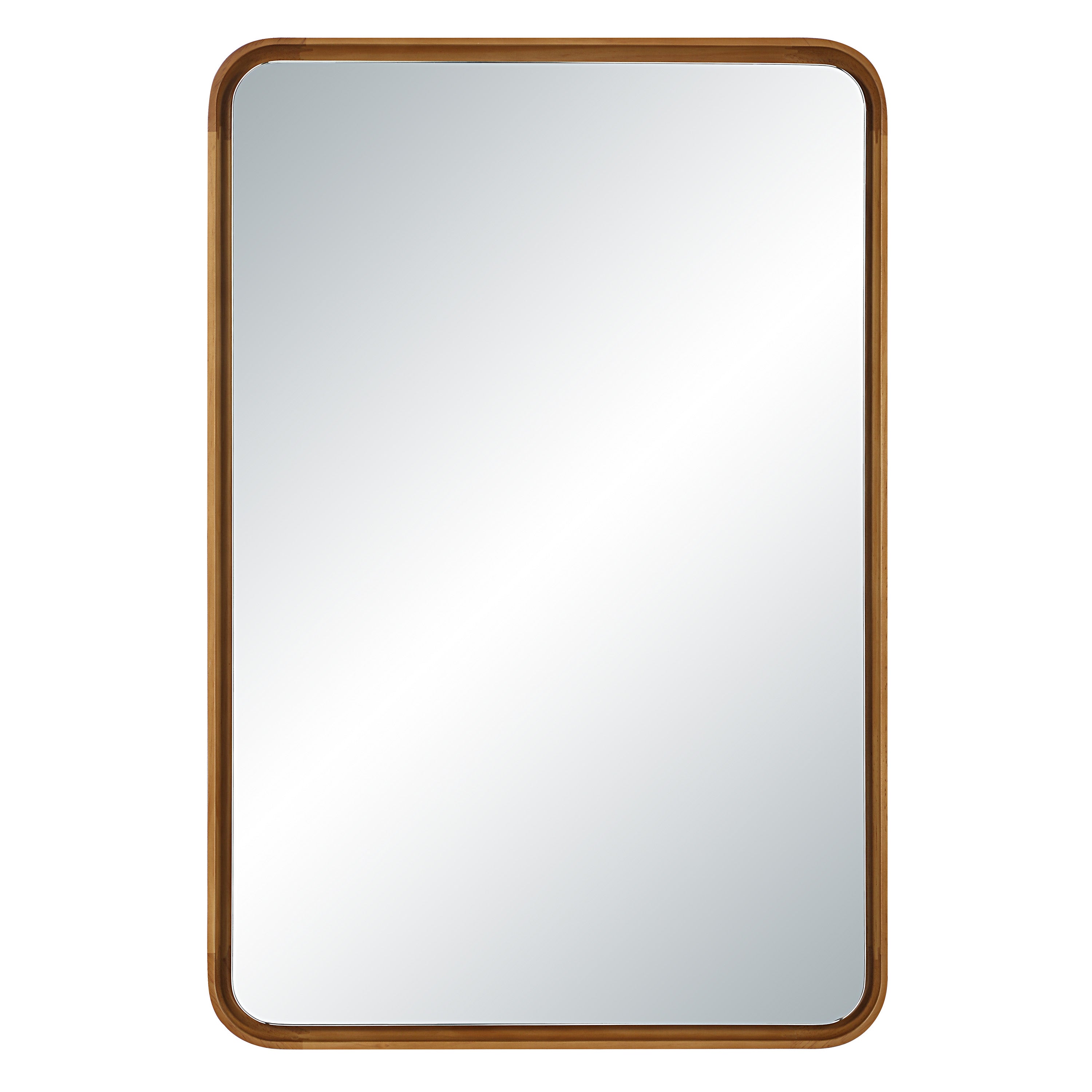 Tillie 36" H x 24" W Wall Mirror, Beige-Mirror-DECOROLALA
