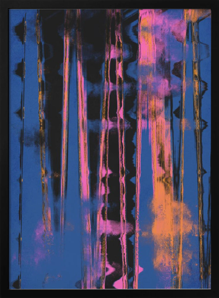 Time Machine (Blue)-canvas-DECOROLALA