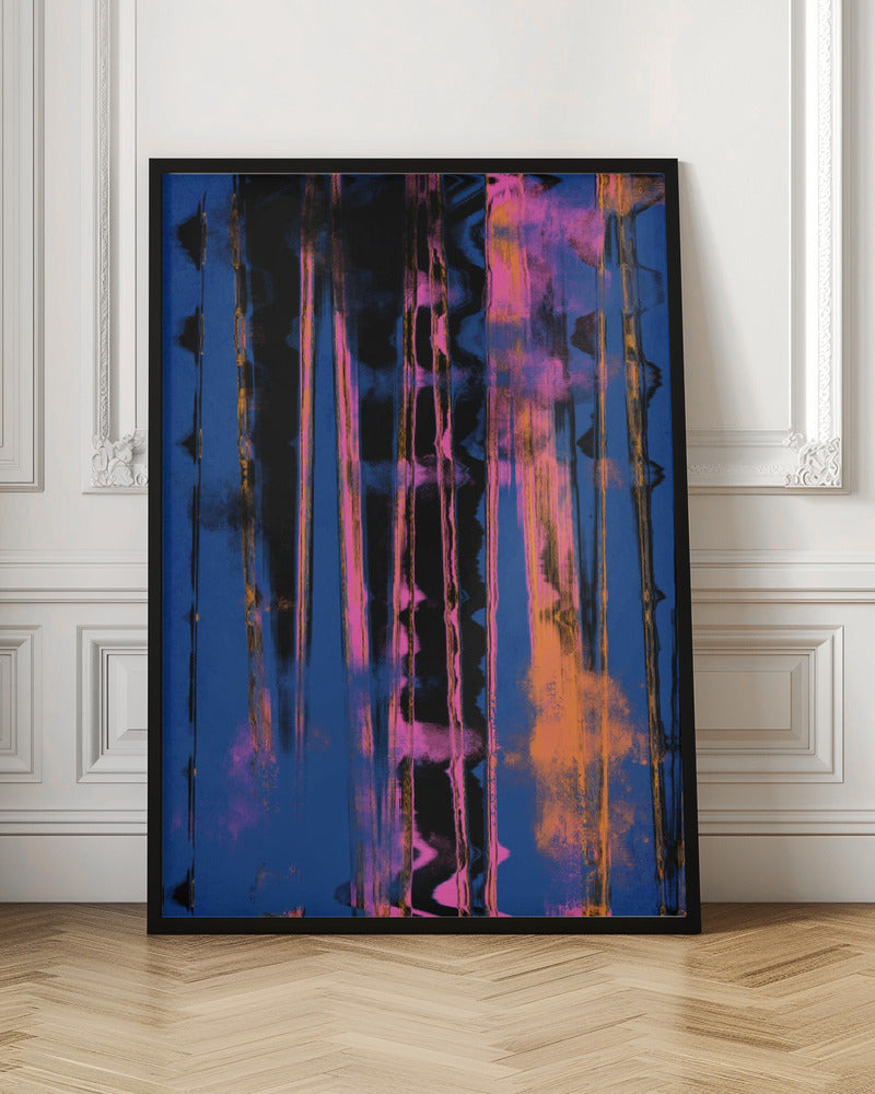 Time Machine (Blue)-canvas-DECOROLALA