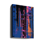Time Machine (Blue)-canvas-DECOROLALA