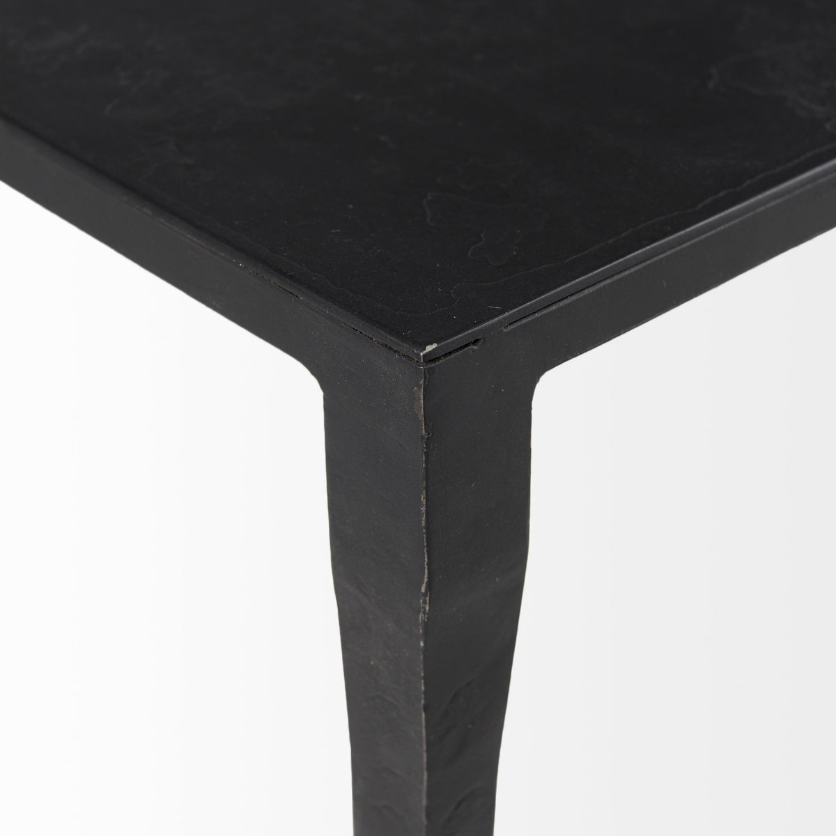 Timothy 42.0 X 22.0 X 15.5 Ebony Black Iron Coffee Table-Coffee Tables-DECOROLALA