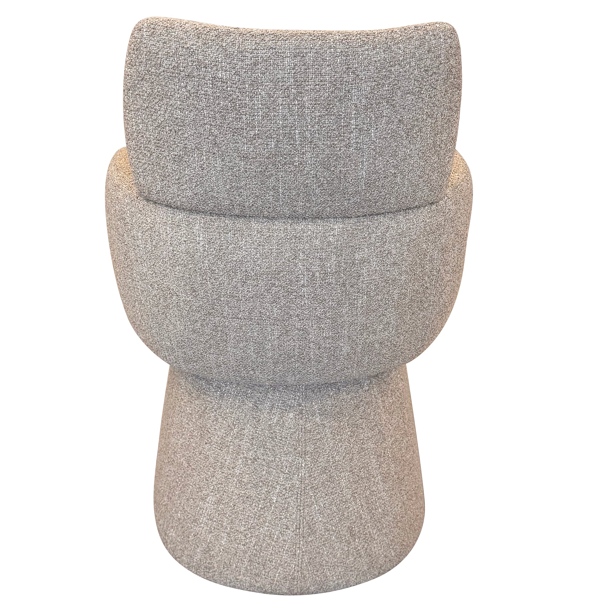 Titani Upholstered Dining Chair - Beige Modern Fabric-DECOROLALA