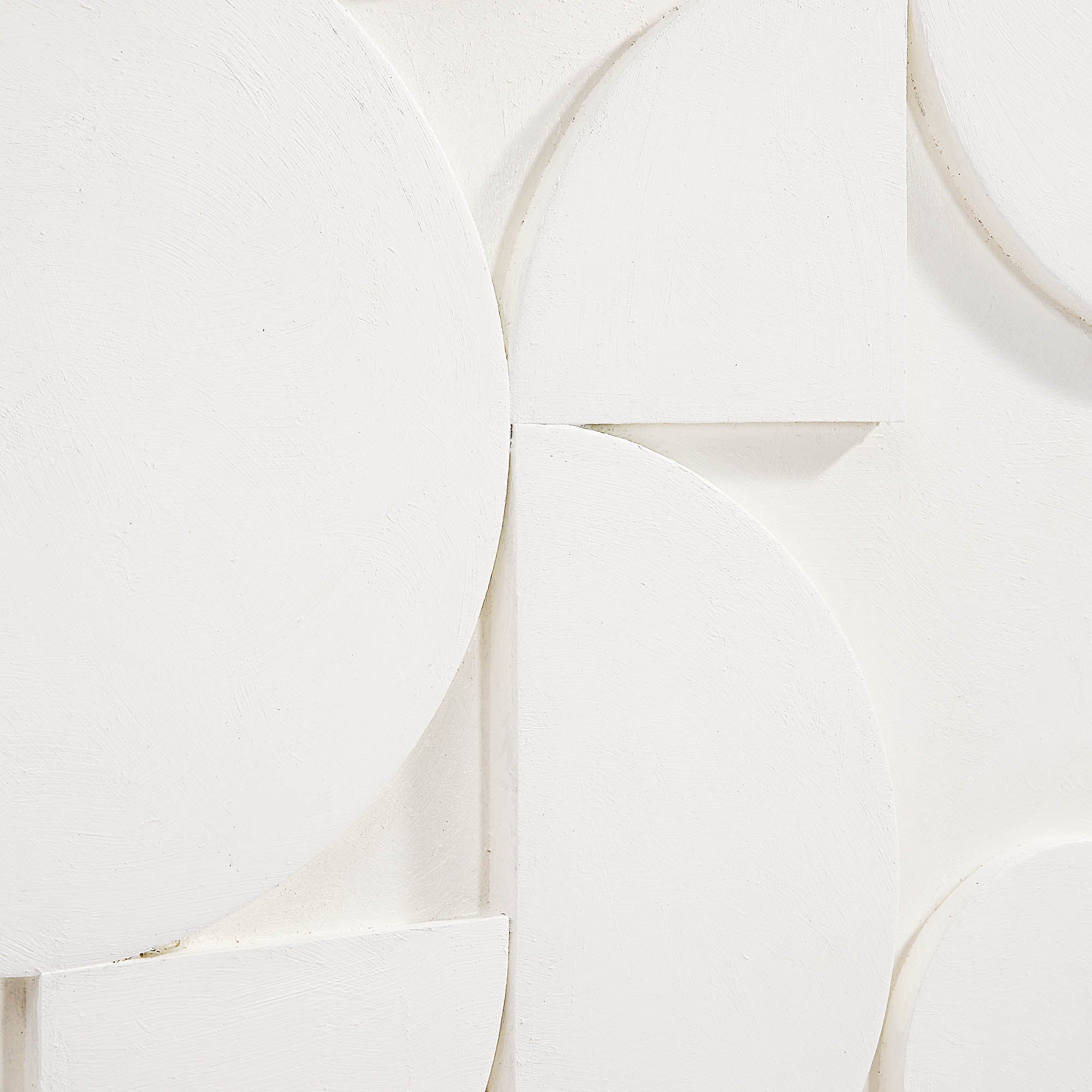 Tivat 36" Wide Wall Art, White-Wall Art-DECOROLALA