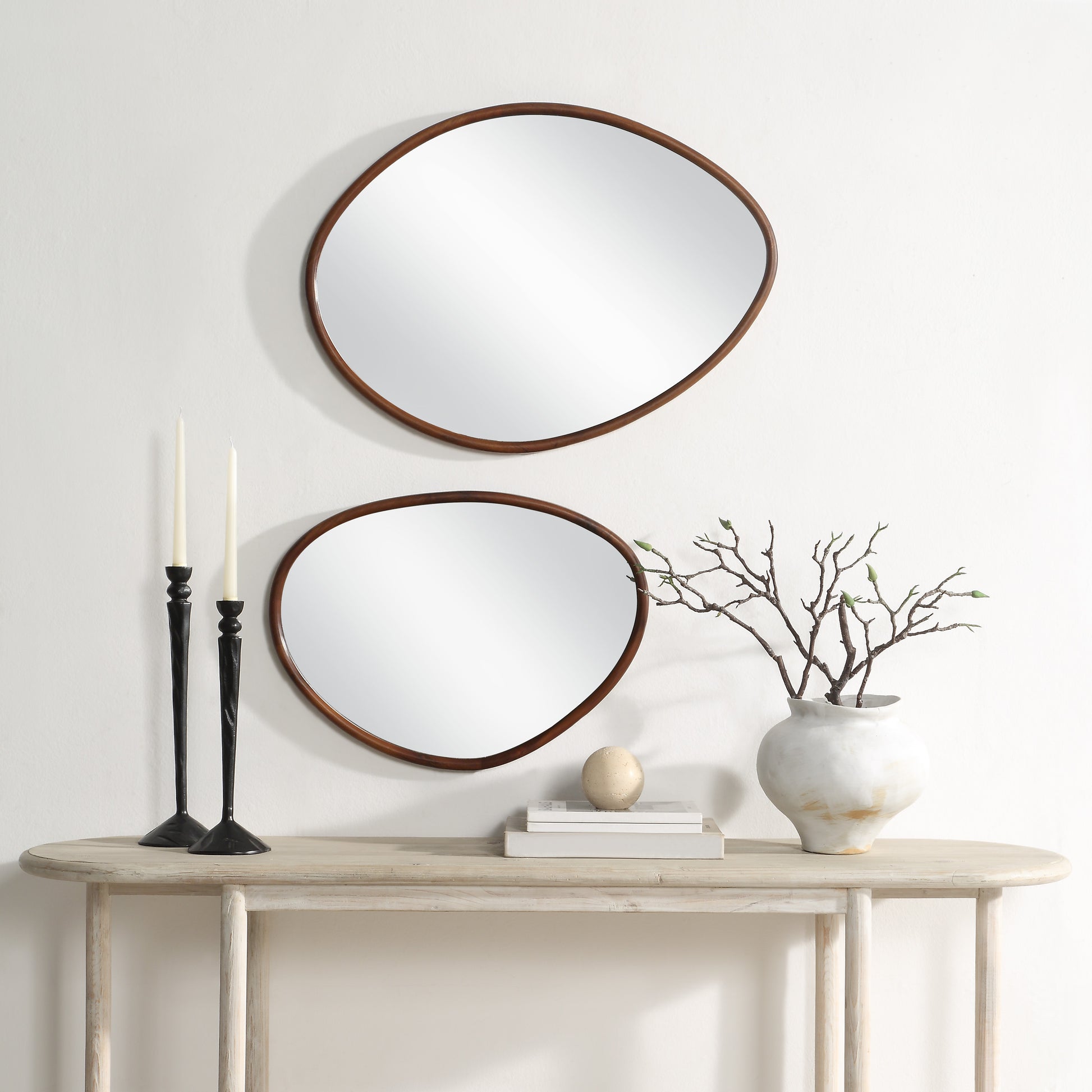Tivoli Wall Mirror, Brown-Mirror-DECOROLALA