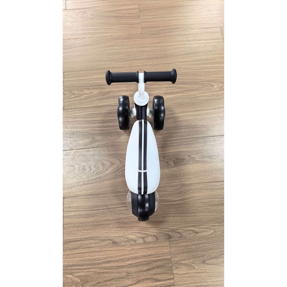 Balance Bike, Baby Bike with 135Â° Steering Limit & Lighting Rear Wheels for Toddlers 12-24 Months, Black-Toys & Games > Baby & Toddler Toys > Riding & Rocking Toys-DECOROLALA