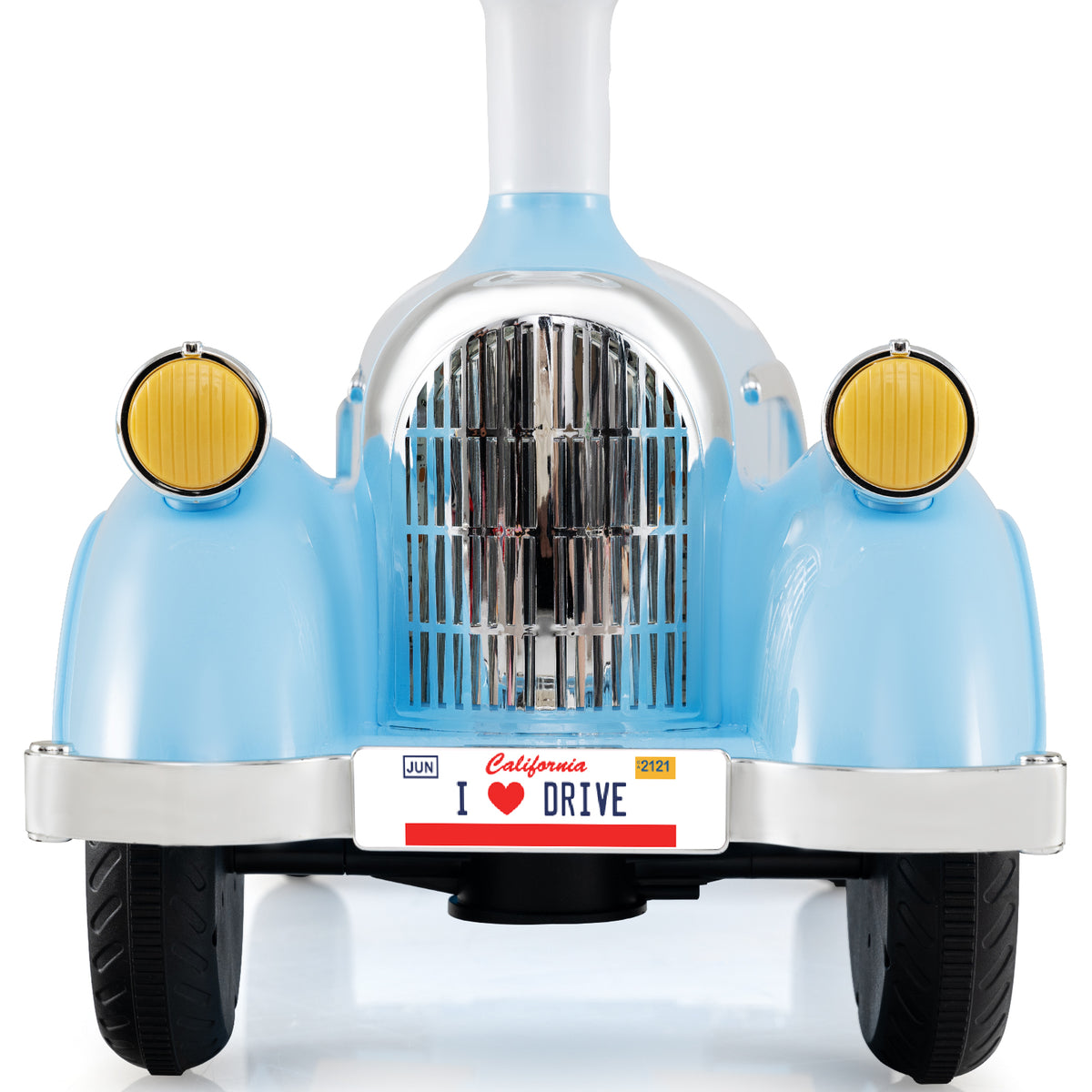 Toddler Ride-On Sliding Car with LED Headlights and Horn