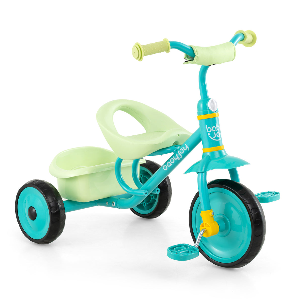 Toddler Tricycle for Boys and Girls 2-5 Years Old with Removable Rear Storage Basket
