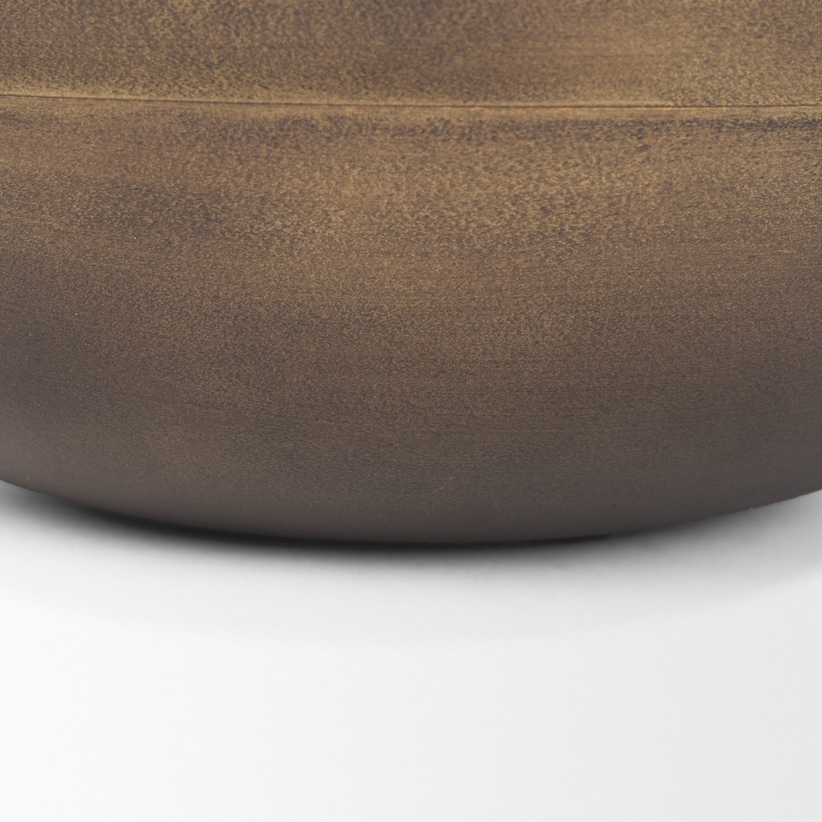 Tomiko Decorative Brass Finished Cast Aluminum Round Bowls-Bowls-DECOROLALA