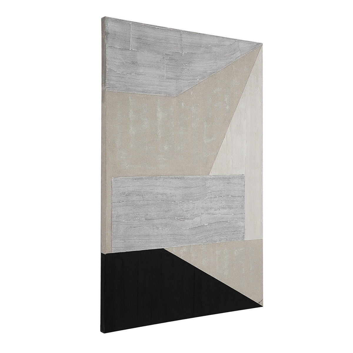 Torii 48" Wide Canvas Art, Grey-Canvas Prints-DECOROLALA