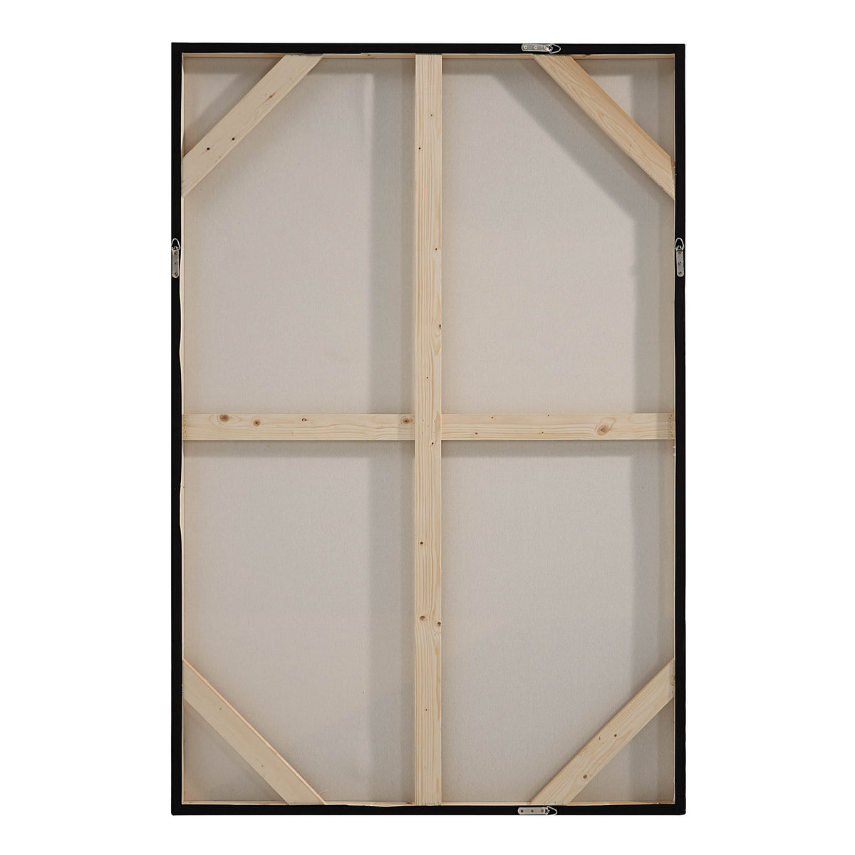 Torii 48" Wide Canvas Art, Grey-Canvas Prints-DECOROLALA