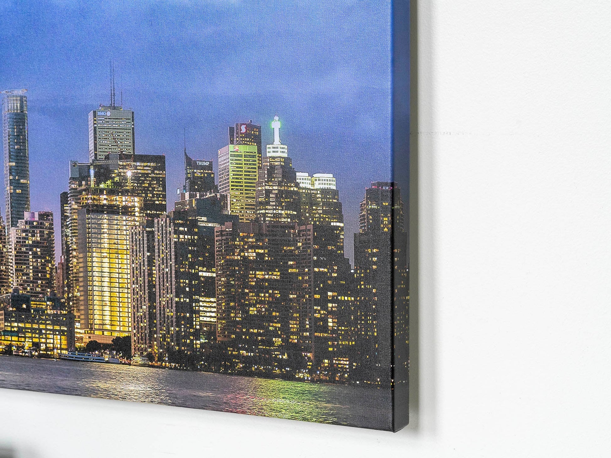 Toronto Amidst the Storms- Canvas Cities Skyline-Canvas Print-DECOROLALA