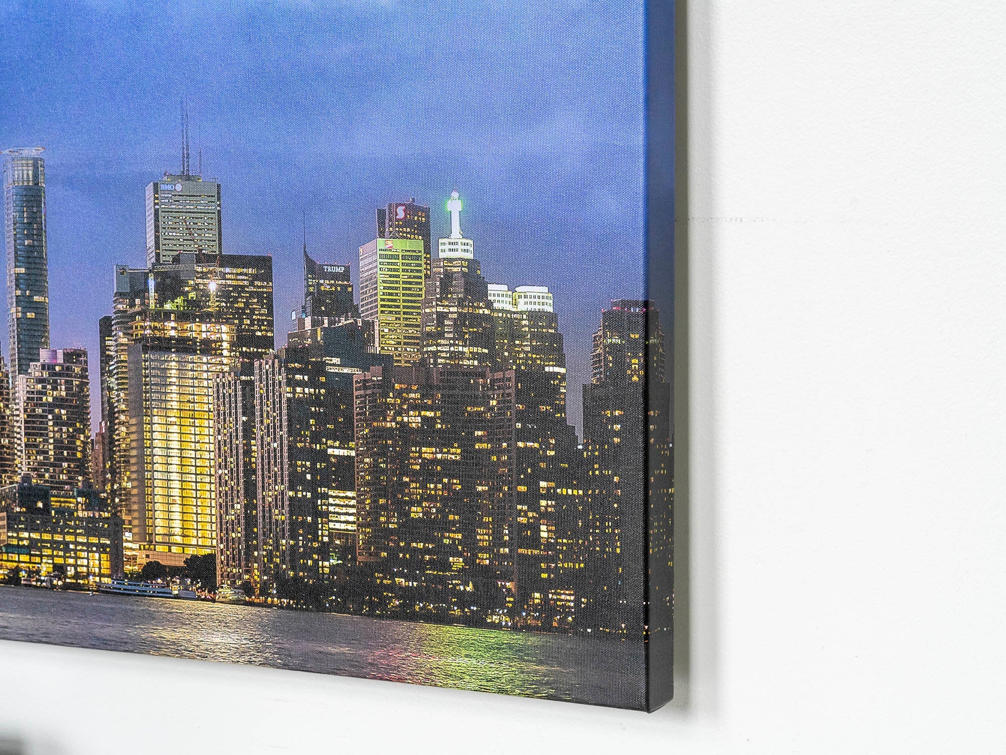 Toronto Amidst the Storms- Canvas Cities Skyline-Canvas Print-DECOROLALA