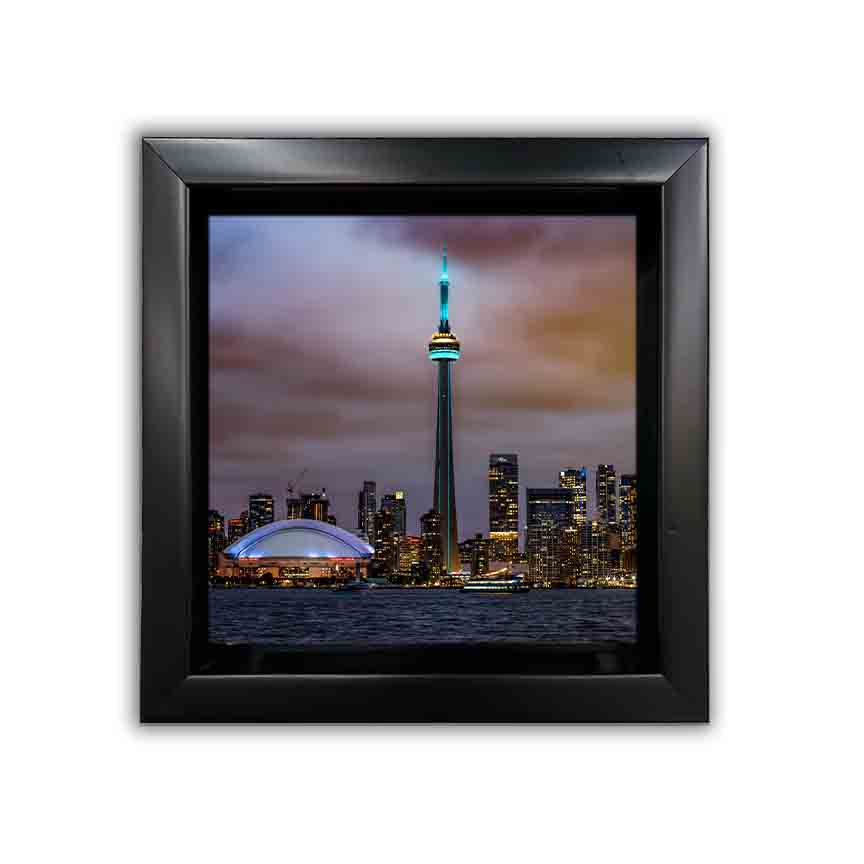 Toronto Art Mini Frame 7.25"-Canvas Print-DECOROLALA