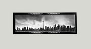 Toronto CN Tower Black & White Canvas Print 72x24-Wall Art-DECOROLALA