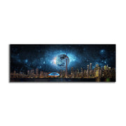 Toronto Skyline Moon-Cities Skyline- Wall art decor-Wall Art-DECOROLALA