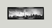 Toronto and CN tower in Black and White- Cities Skyline-Wall Art-DECOROLALA