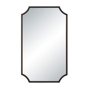 Torre 40" H x 24" W Wall Mirror, Brown-Mirror-DECOROLALA