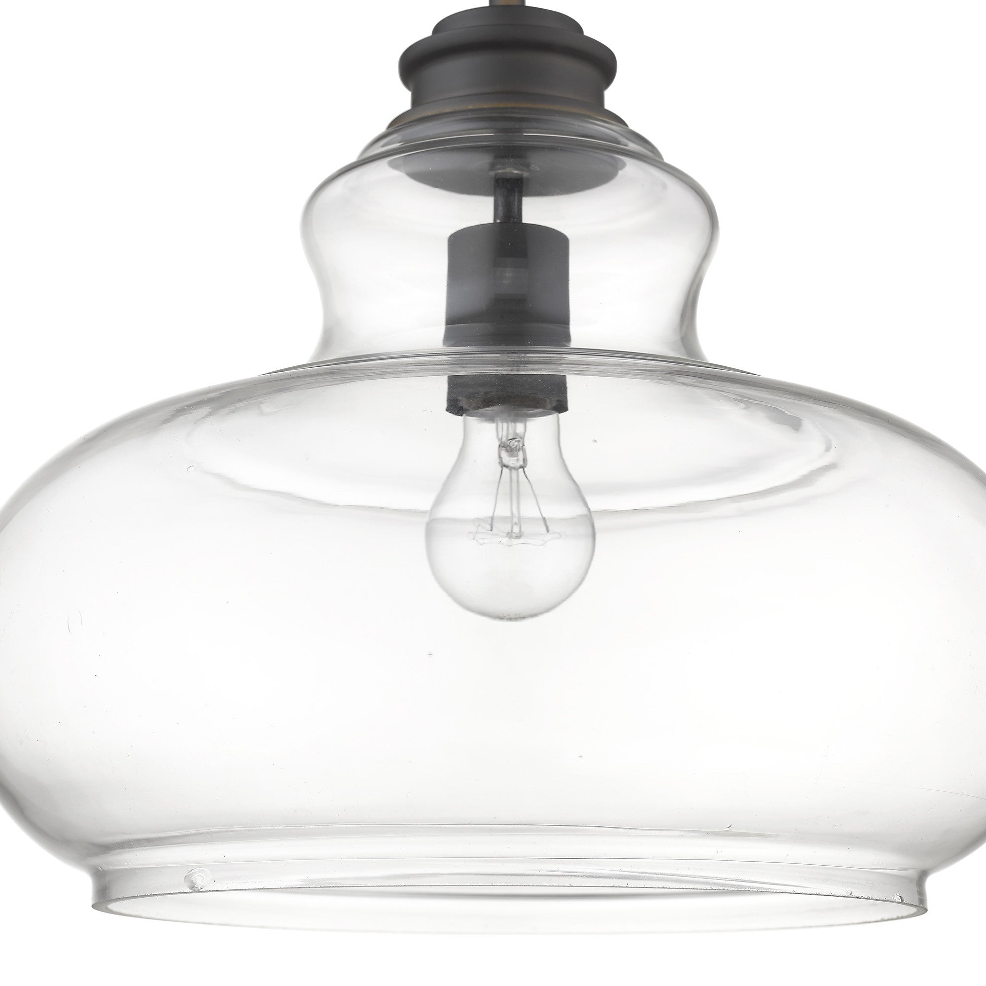 Torrel 1-Light Oil-Rubbed Bronze Pendant-Pendants-Hanging Lights-DECOROLALA