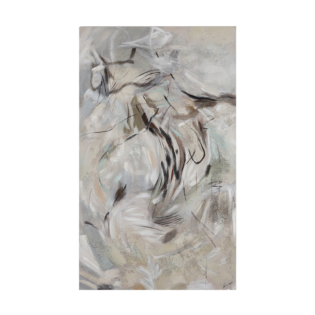 Torres 50" H x 30" W Canvas Art, (2 Piece Set)-Canvas Prints-DECOROLALA