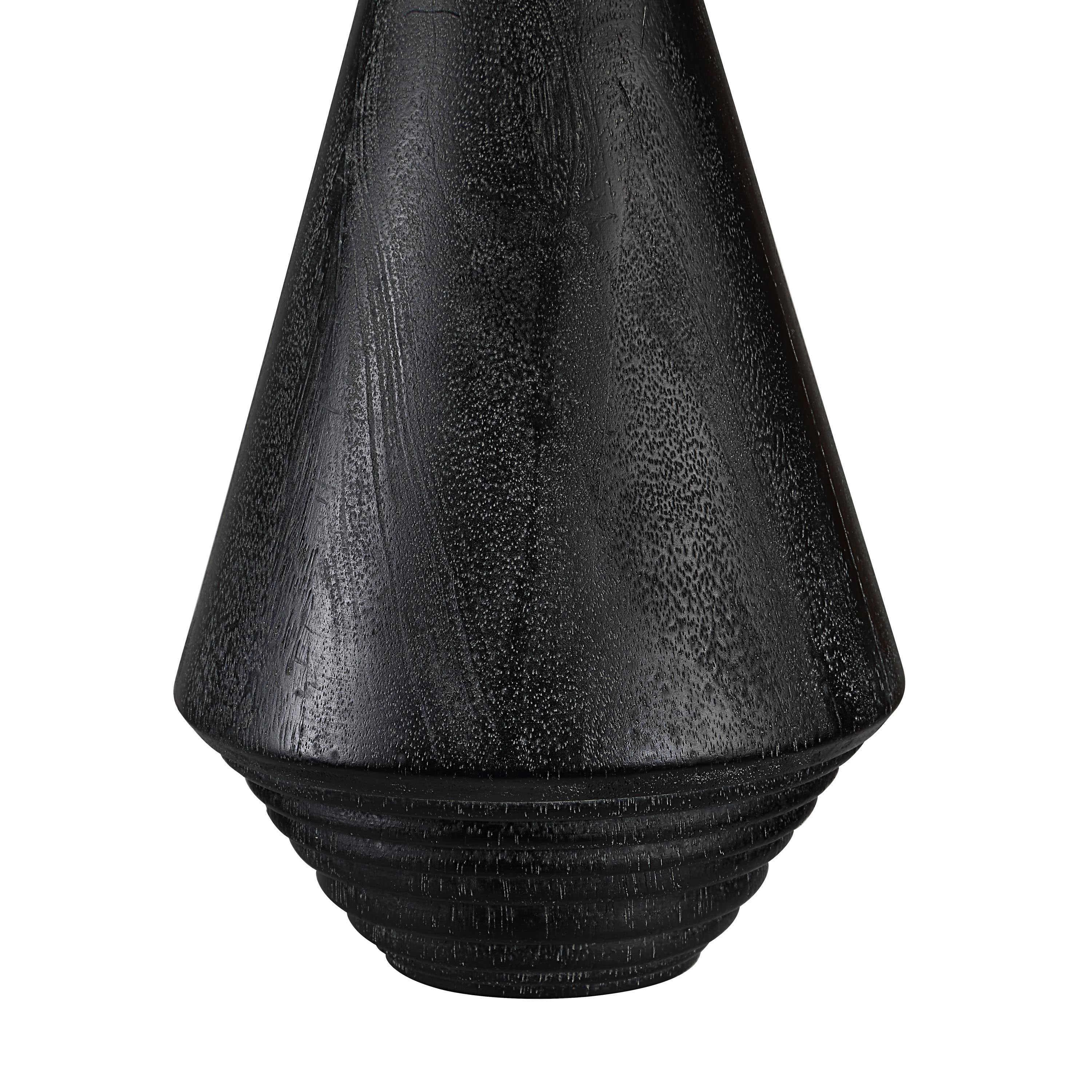 Tortora 31" Height Table Lamp, Black-Table Lamp-DECOROLALA