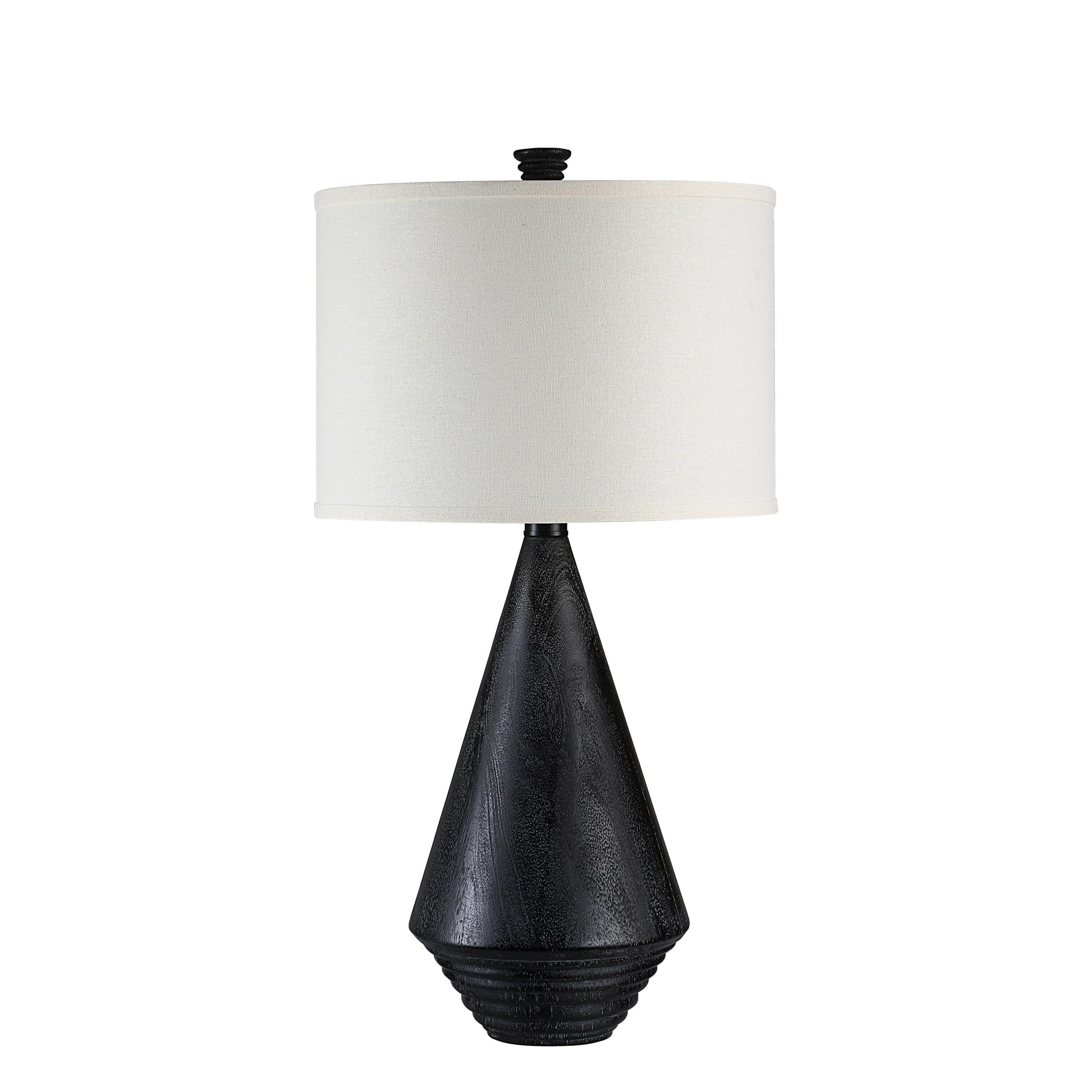 Tortora 31" Height Table Lamp, Black-Table Lamp-DECOROLALA