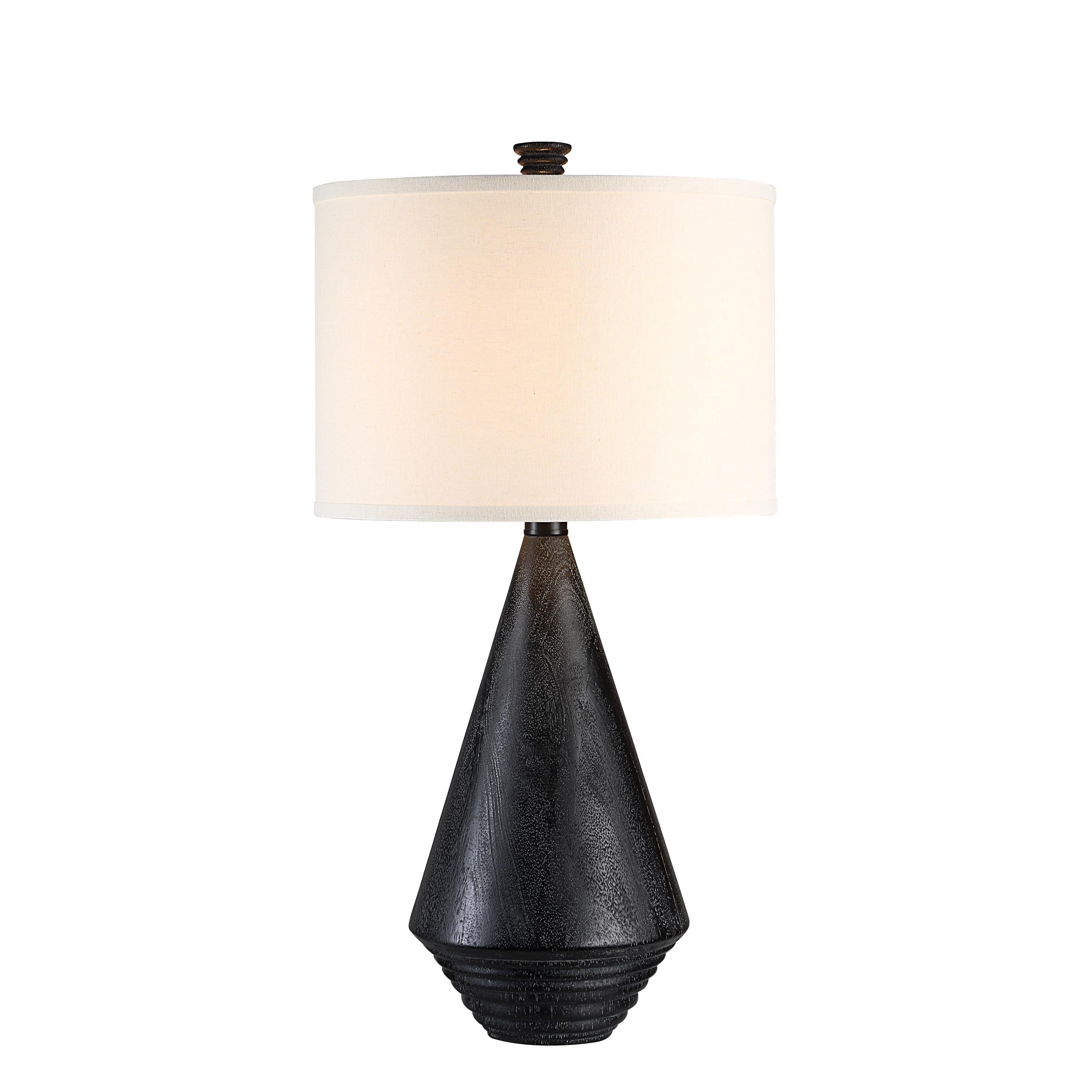 Tortora 31" Table Lamp, Black-Table Lamp-DECOROLALA