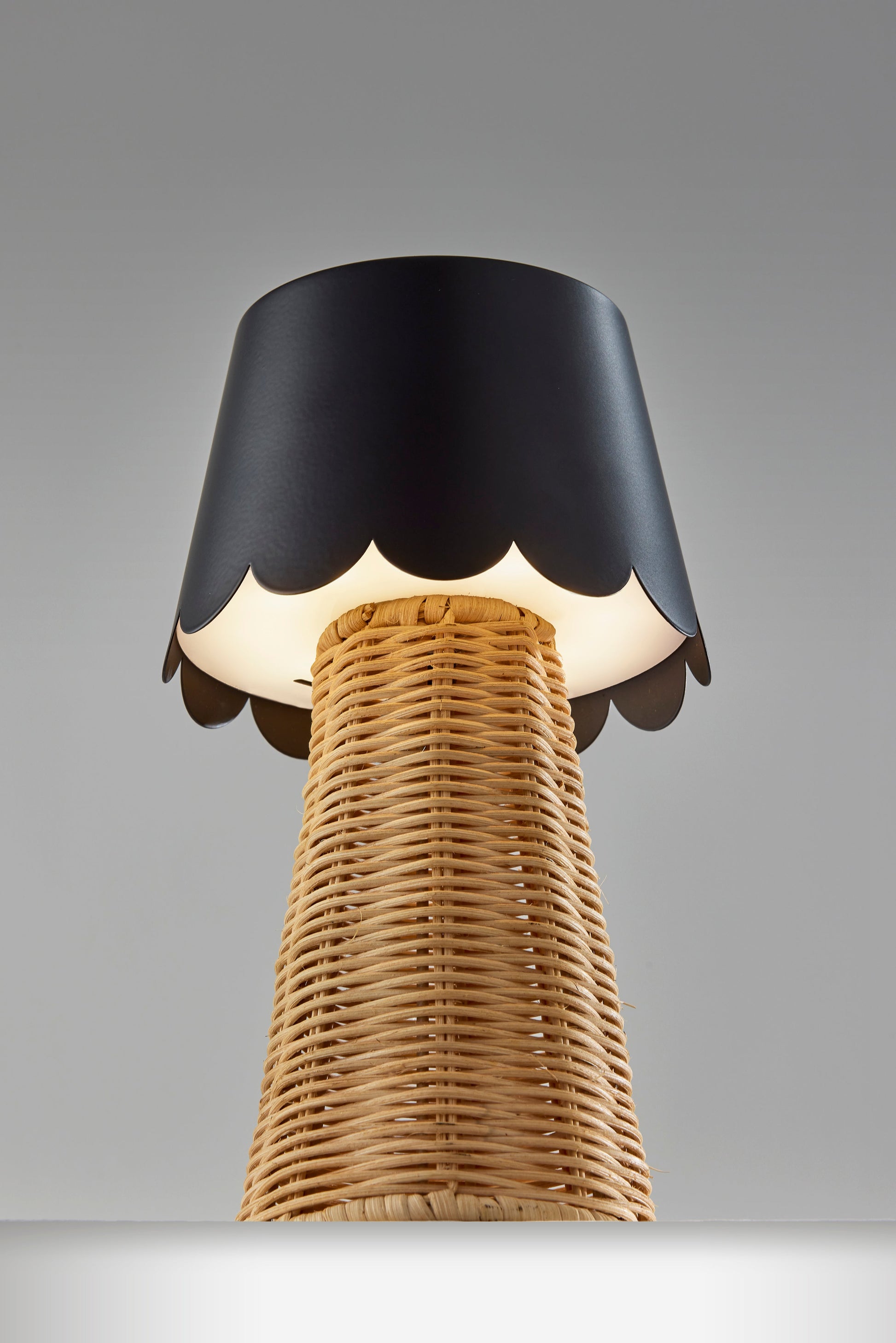 Tory LED Cordless Table Lamp- Black-Lighting-DECOROLALA