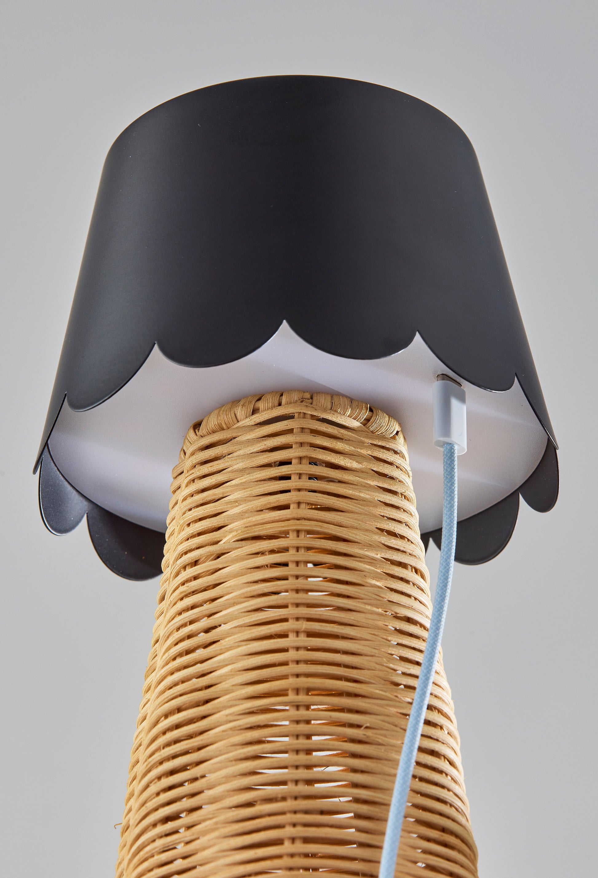 Tory LED Cordless Table Lamp- Black-Lighting-DECOROLALA