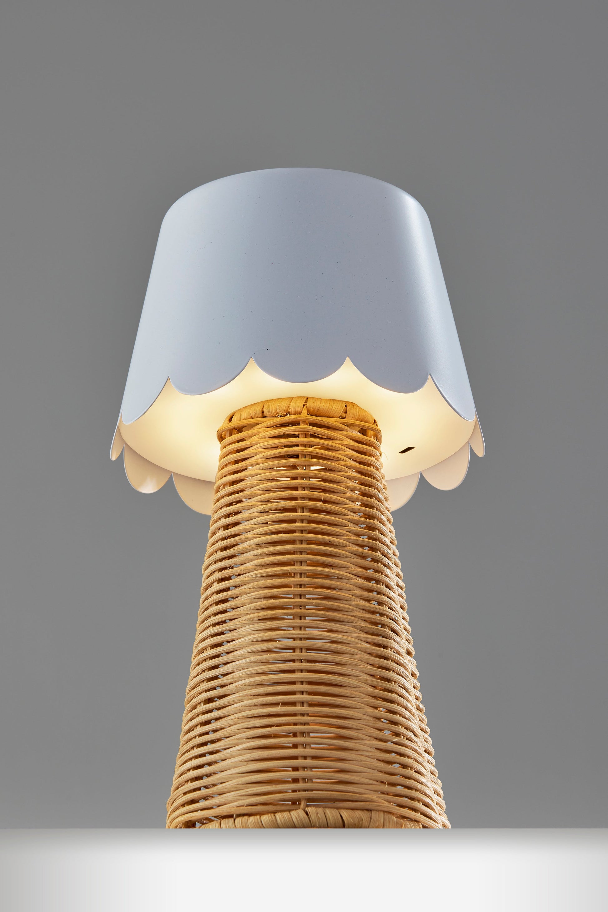 Tory LED Cordless Table Lamp- White-Lighting-DECOROLALA