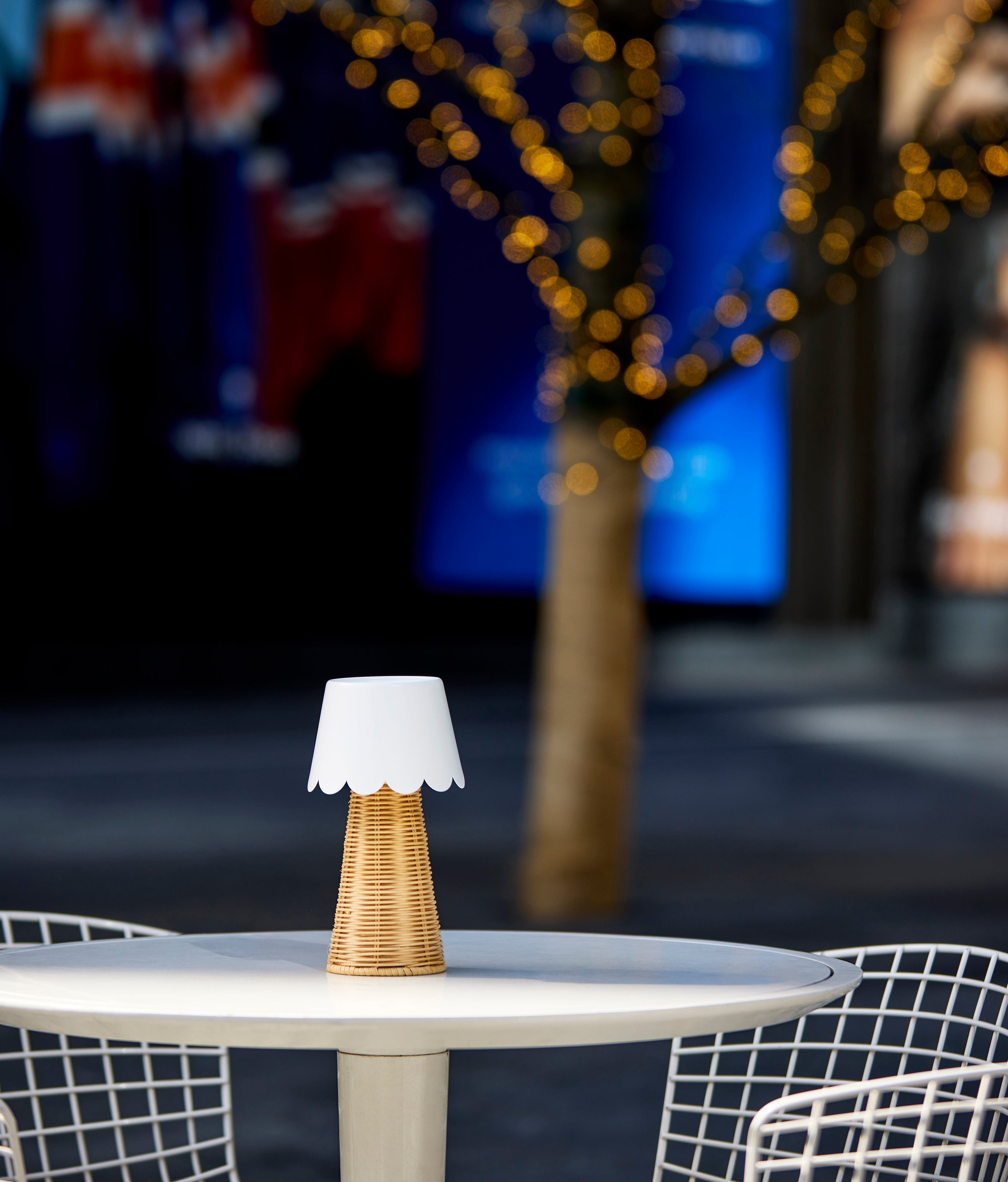 Tory LED Cordless Table Lamp- White-Lighting-DECOROLALA