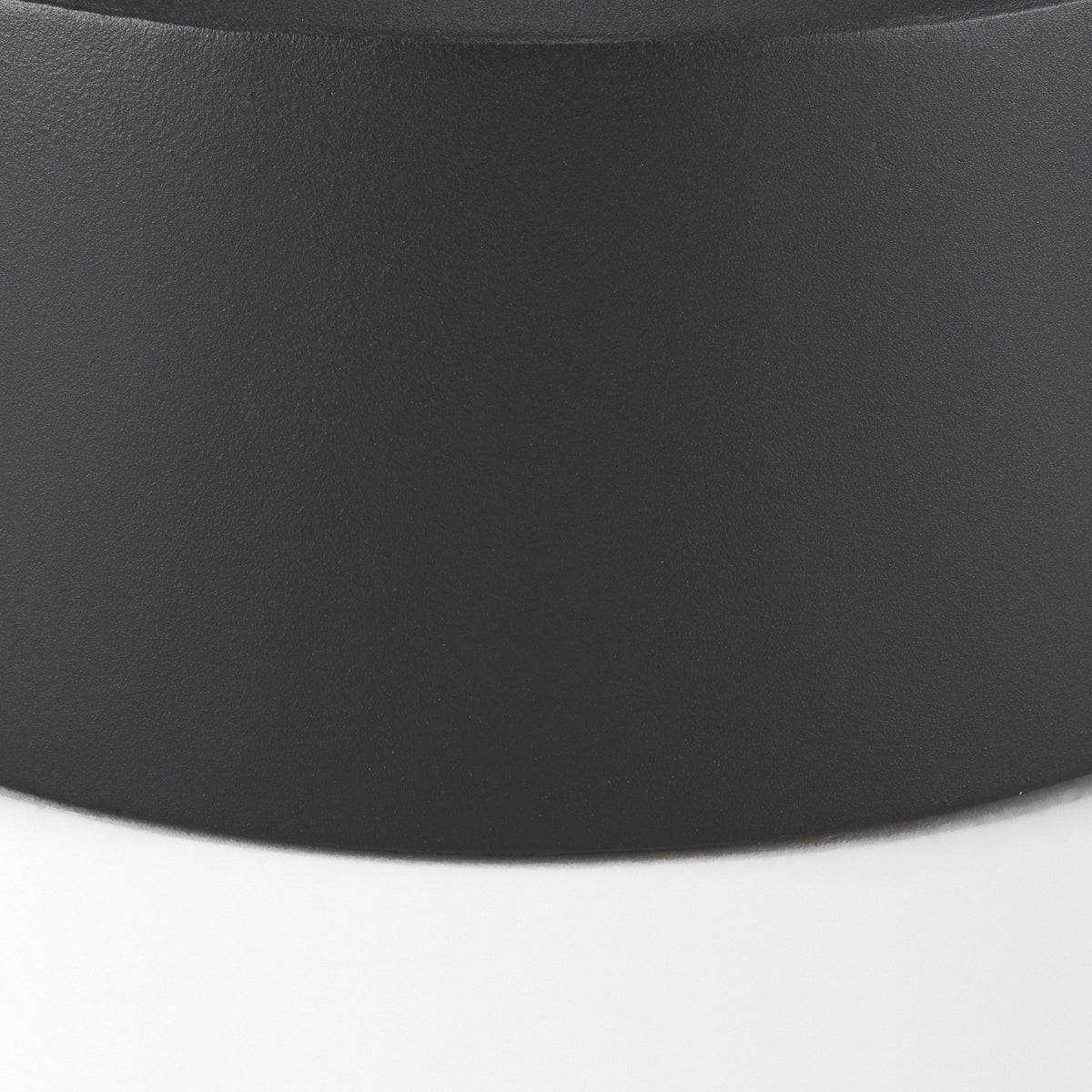 Tosca Medium Matte Black Metal Vase-Vase-DECOROLALA