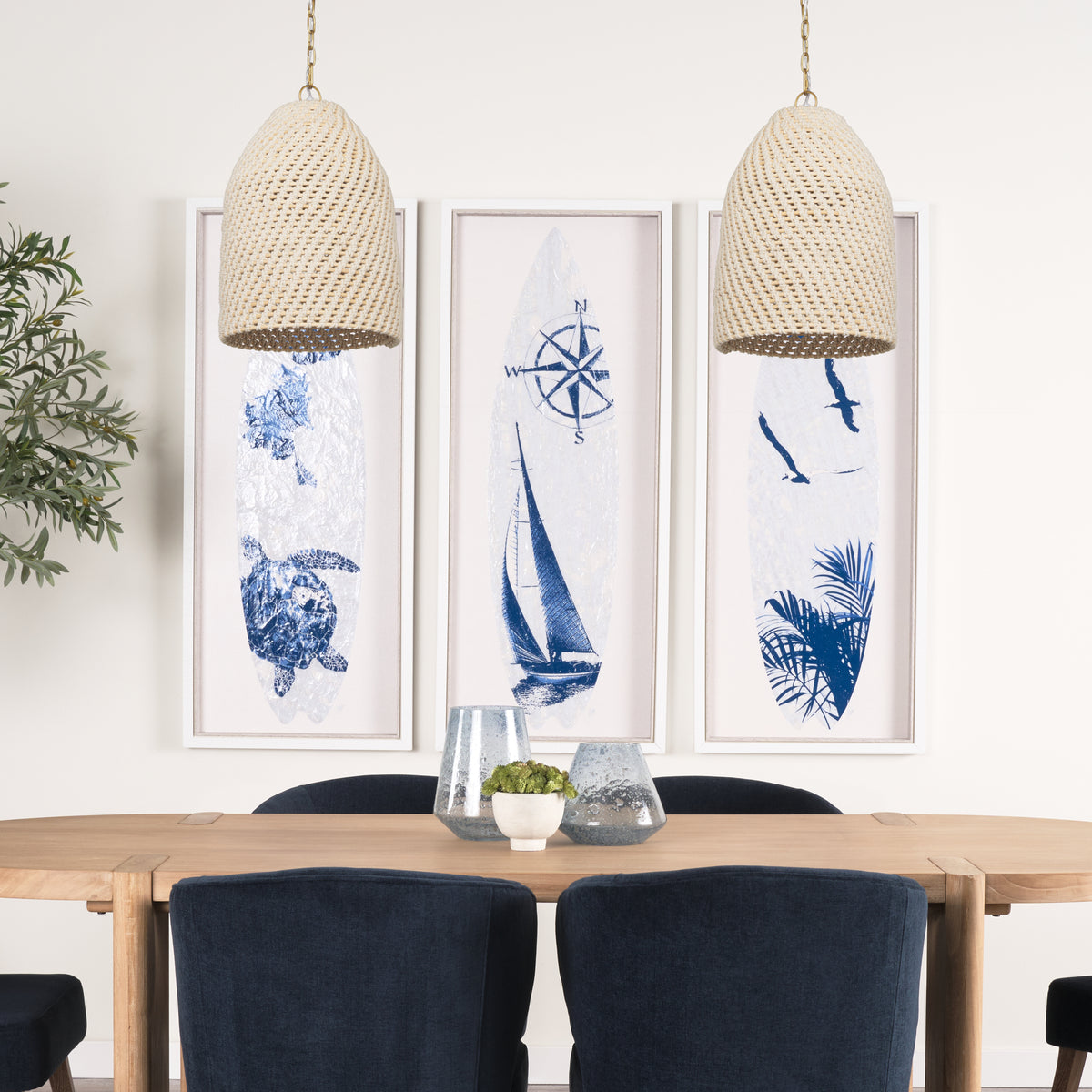 Tosha 1-Light Cotton Rope Bell Pendant - Taupe-Pendant Lights-DECOROLALA
