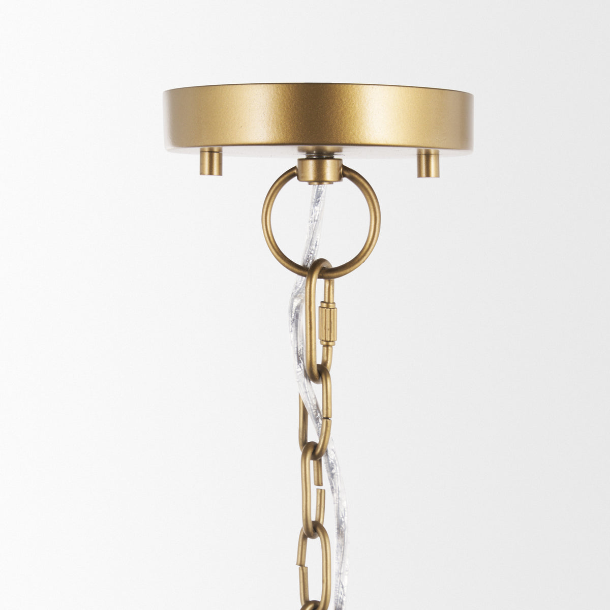 Tosha 1-Light Tapered Cotton Rope Drum Pendant-Pendant Lighting-DECOROLALA
