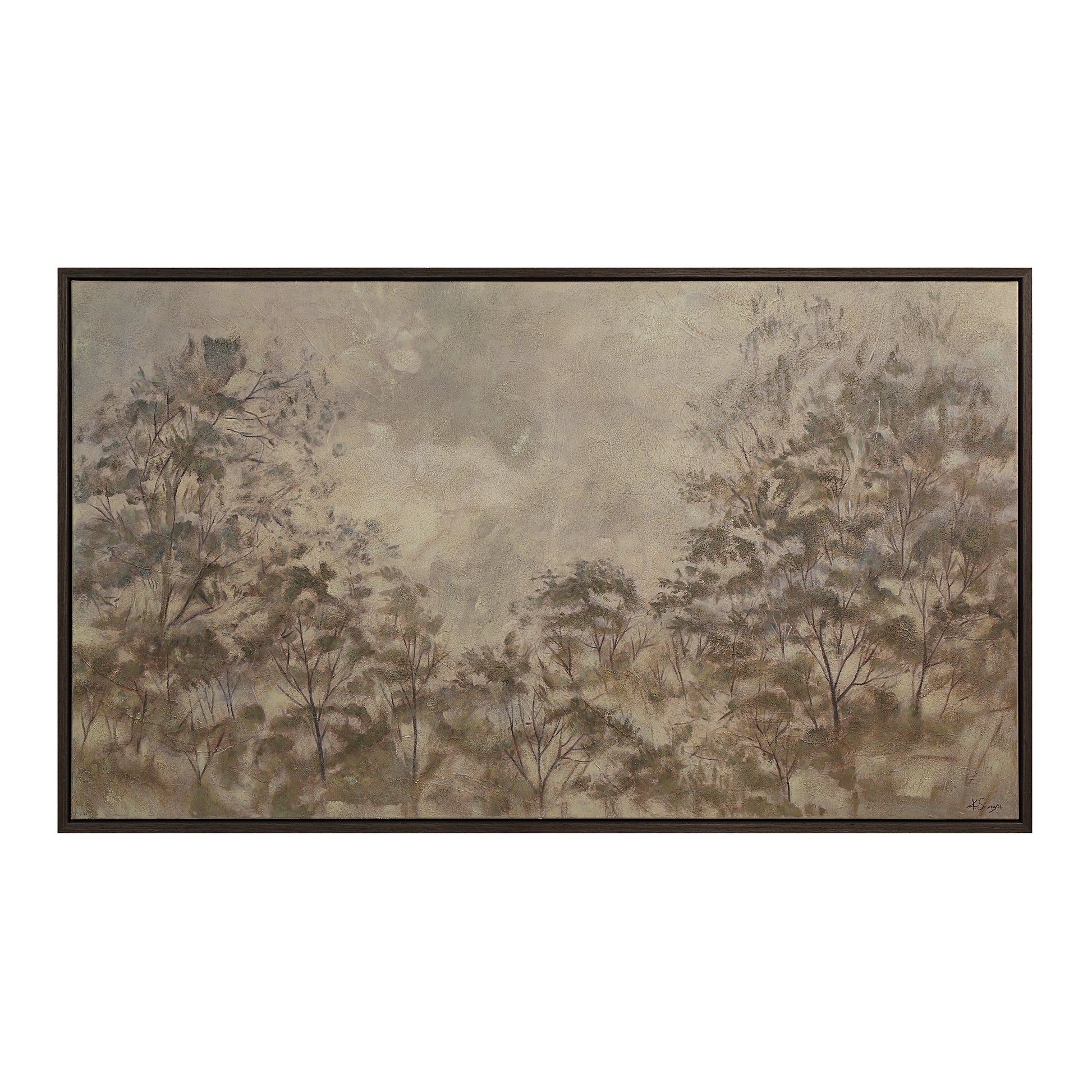 Toulouse 40" H x 70" W Canvas Art, Beige-Canvas Art-DECOROLALA
