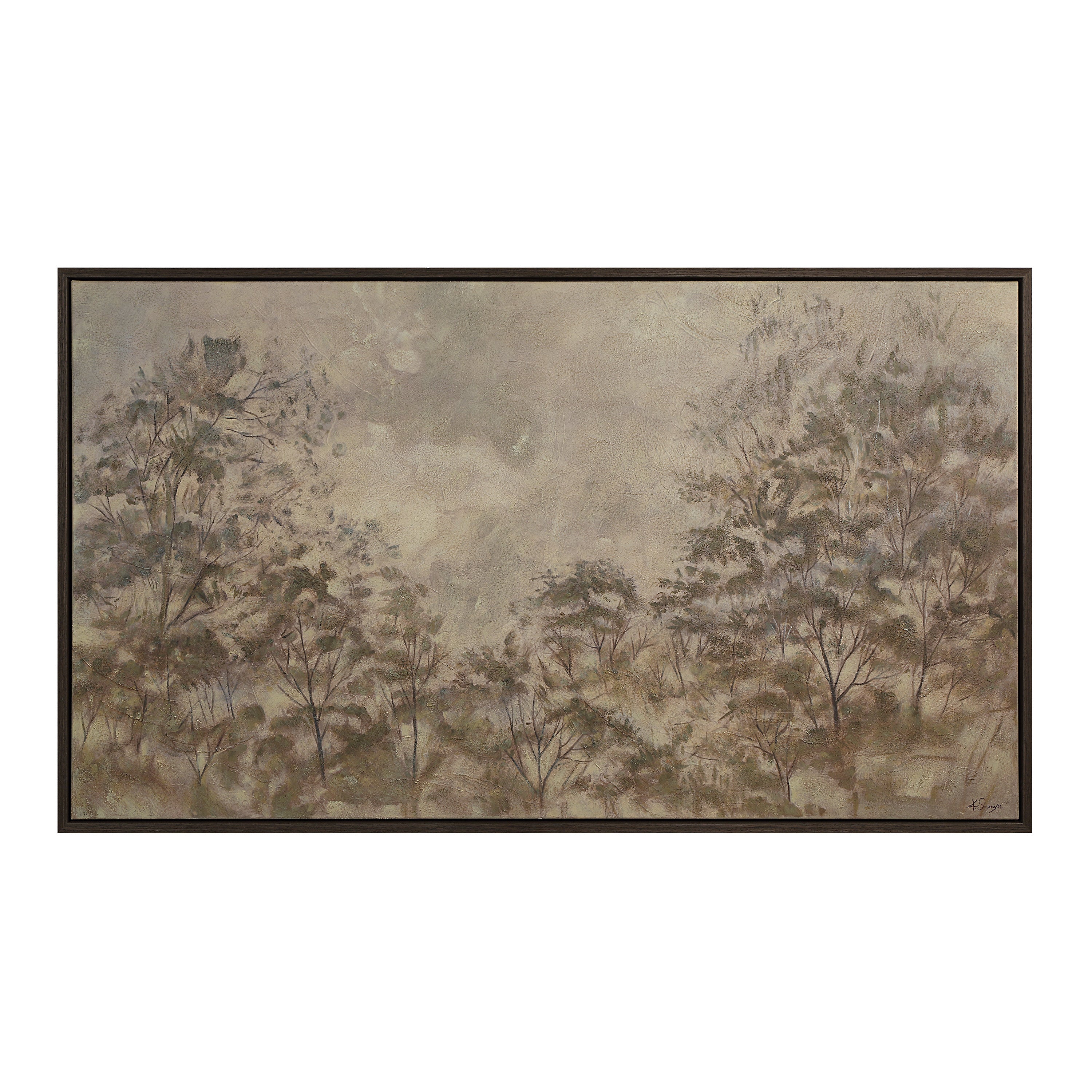 Toulouse 40" H x 70" W Canvas Art, Beige-Canvas Art-DECOROLALA