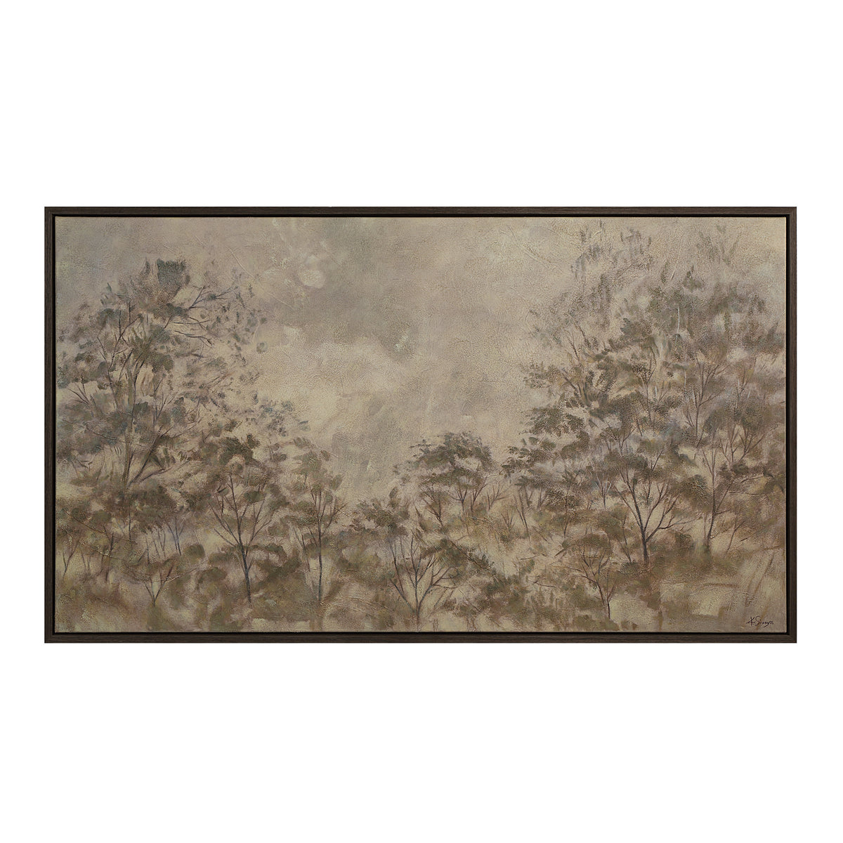 Toulouse 40" H x 70" W Canvas Art, Beige-Canvas Prints-DECOROLALA